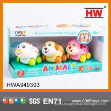 Wholesale New Design Cartoon Miniature Plastic Animals Toys